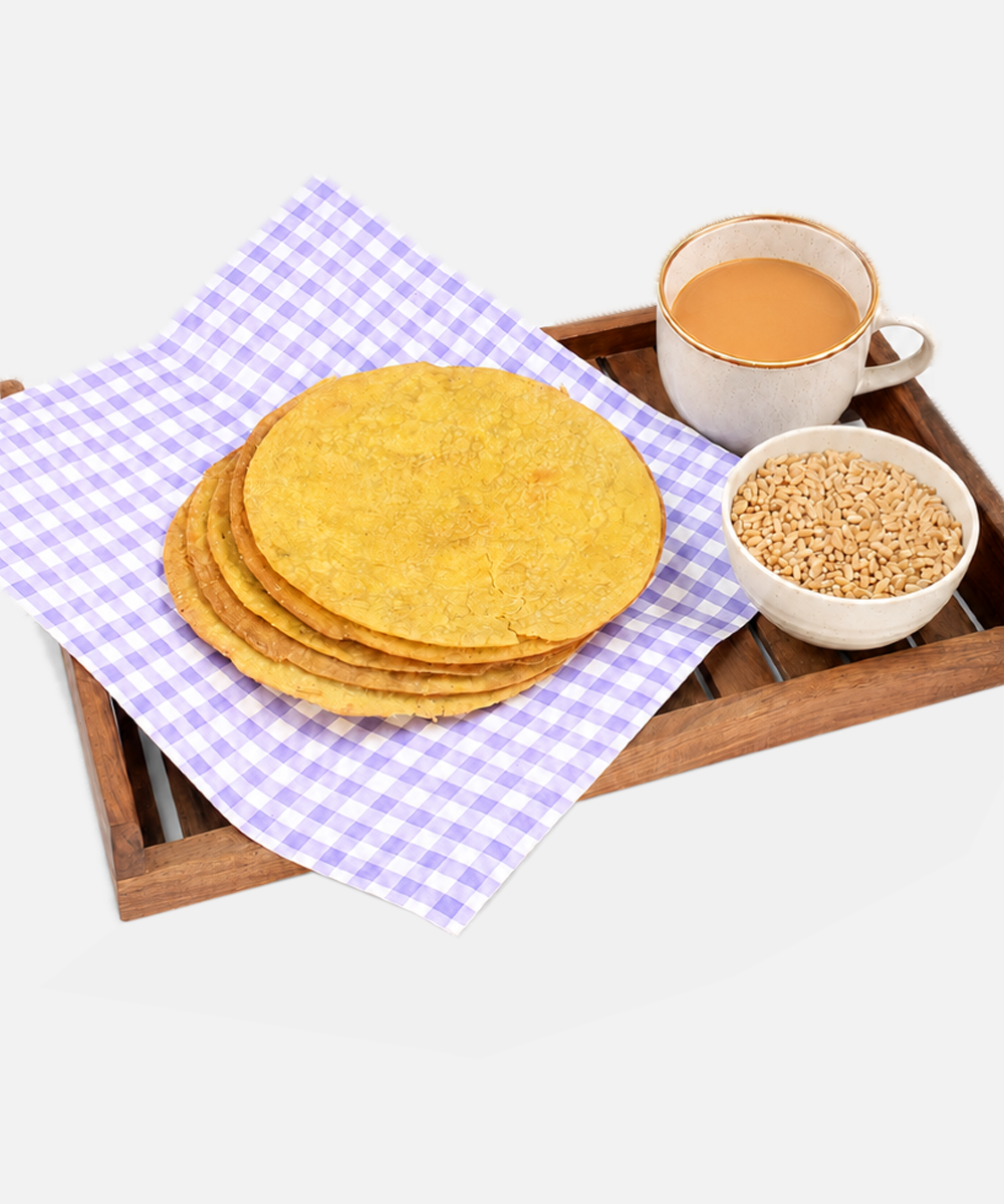 Whole Wheat Garlic Khakhra 250 Gm