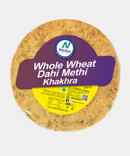 Whole Wheat Dahi Methi Khakara 250 Gm