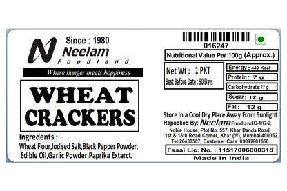 Wheat Crackers 1 Pkt