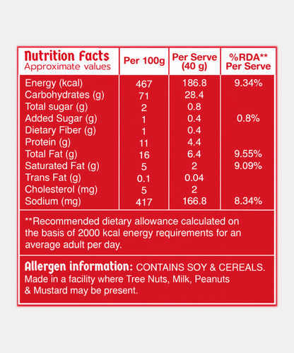 Sundried Tomato & Basil Pesto Crunch 150 Gm