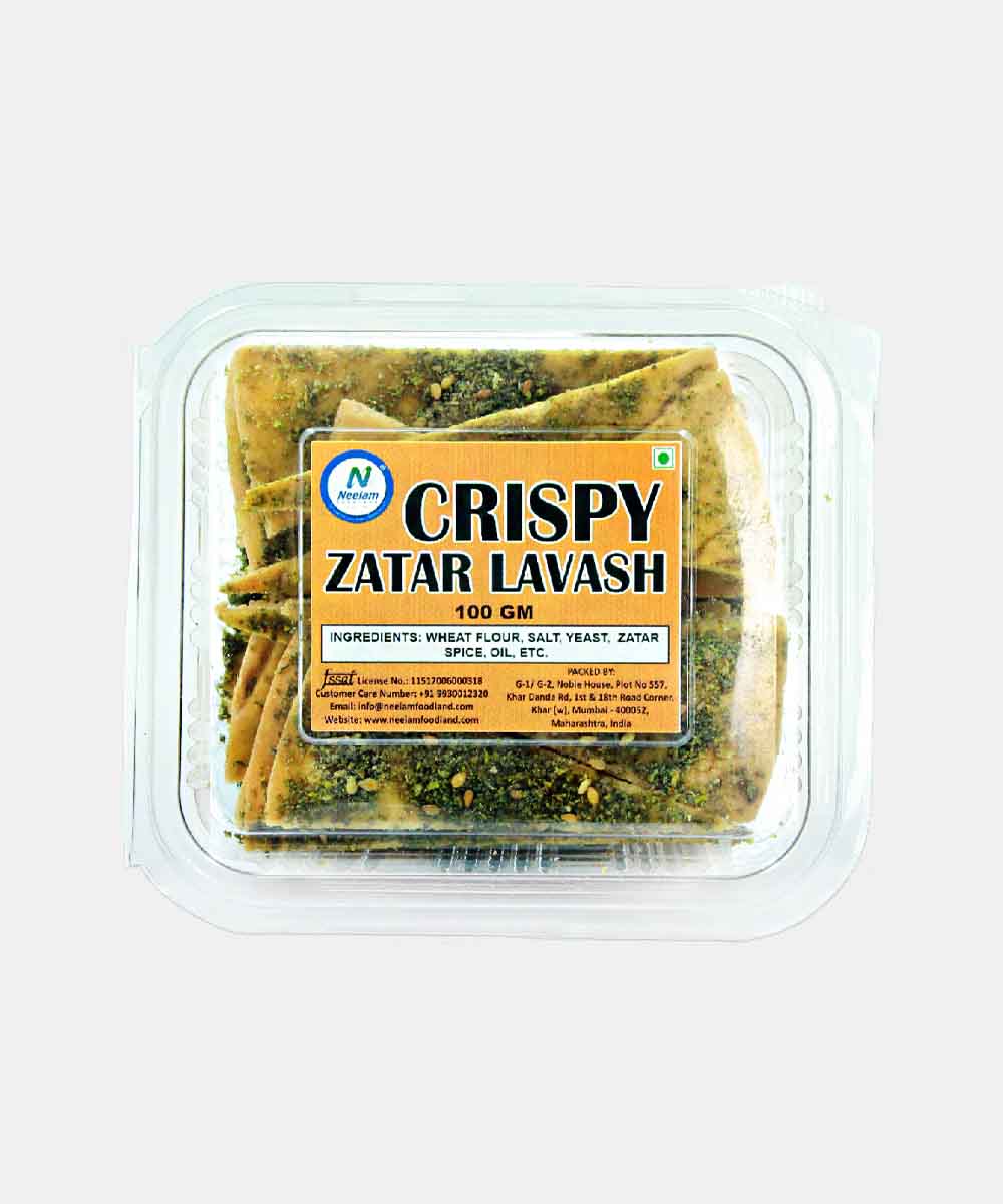 Crispy Wheat Zaatar Lavash 112 Gm