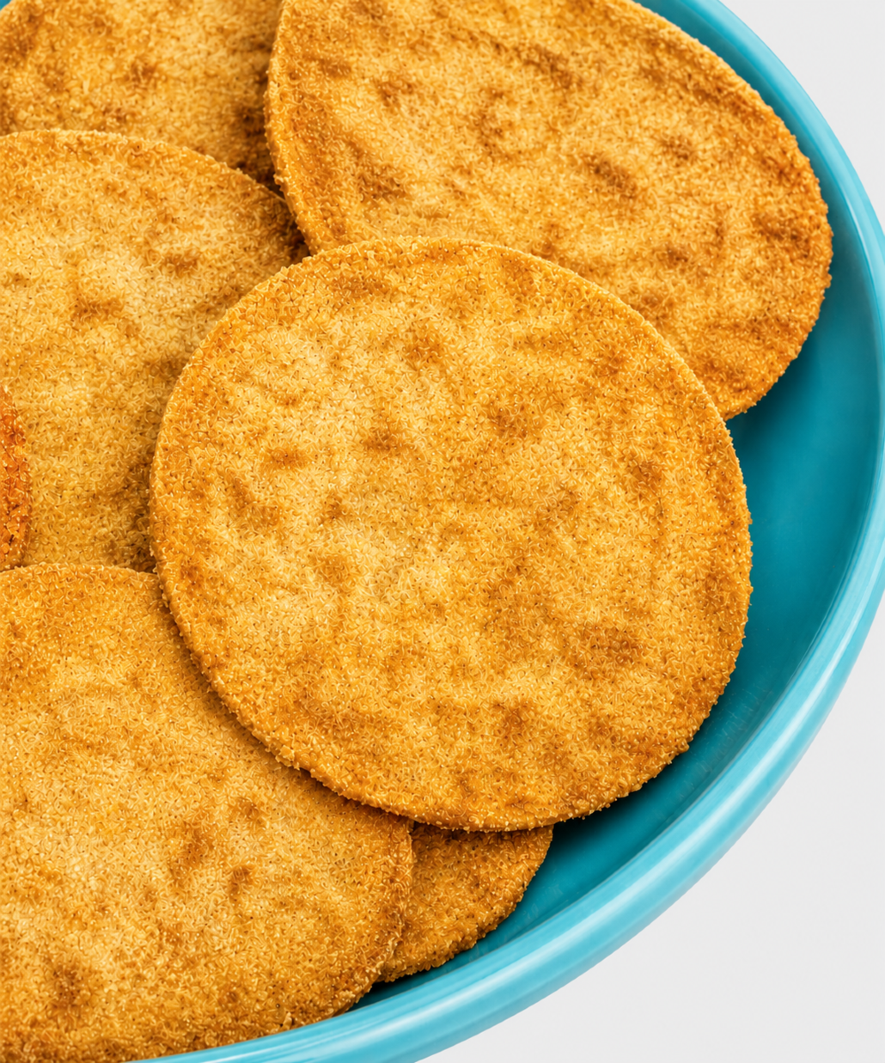 Thin Coin Cheese Khakhra 200 Gm