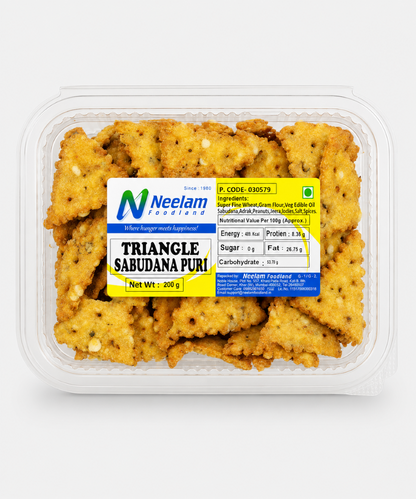 Triangle Sabudana Puri 200 Gm