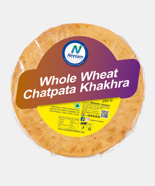 Whole Wheat Chatpata Khakhra 250 Gm
