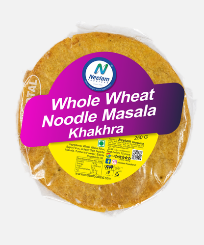Whole Wheat Noodle Masala Khakhra 250 Gm