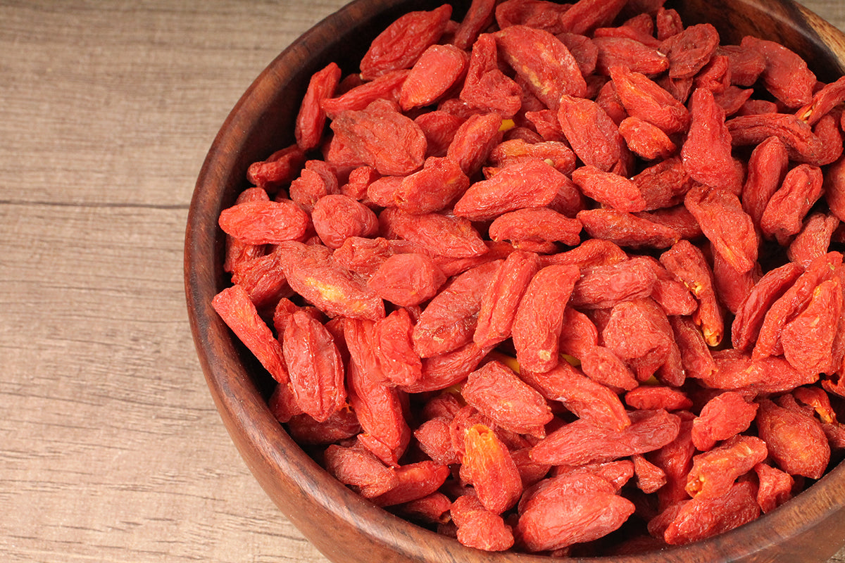 SUNDRIED GOJI BERRIES