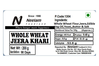 WHEAT JEERA KHARI 200 GM