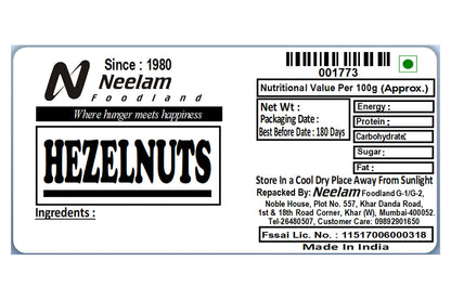 HAZELNUTS 100 GM