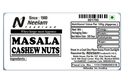 MASALA KAJU CASHEWNUT 250 GM