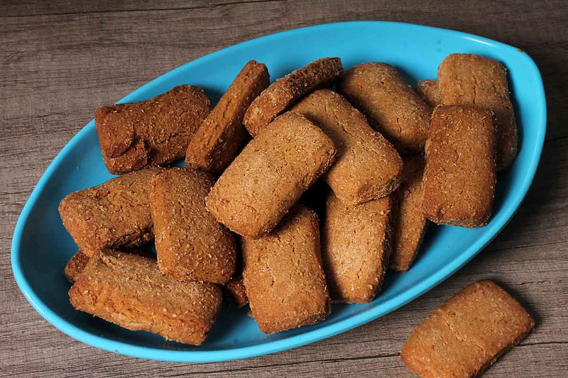 JAGGERY BRAN BISCUITS 200 GM