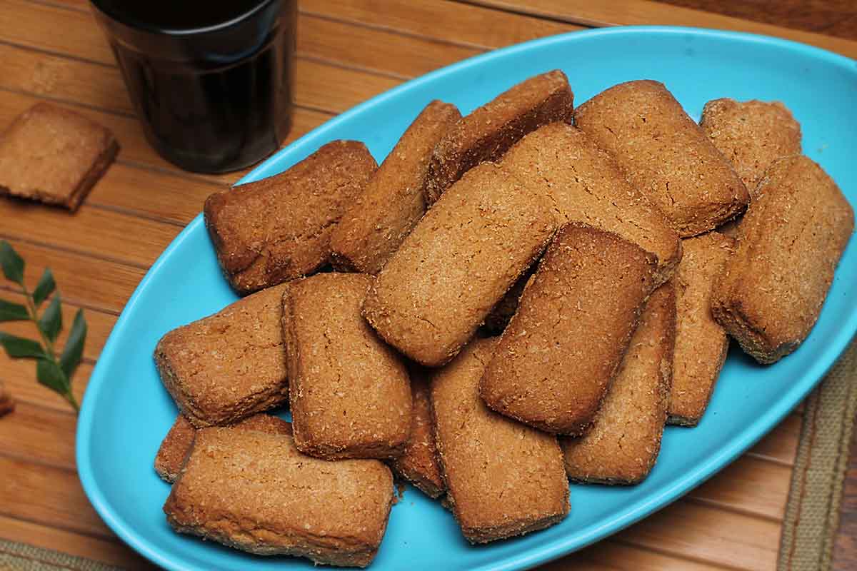 JAGGERY BRAN BISCUITS 200 GM