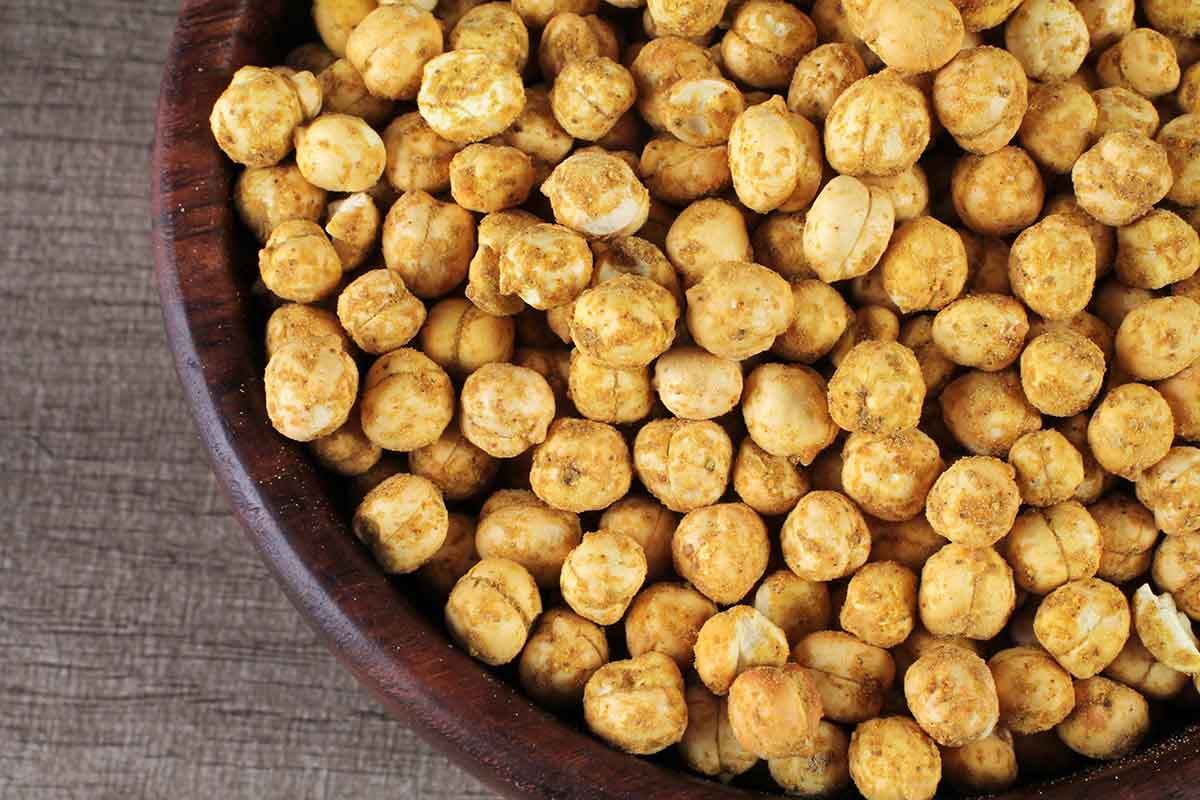 LOW FAT CHANA PUDINA