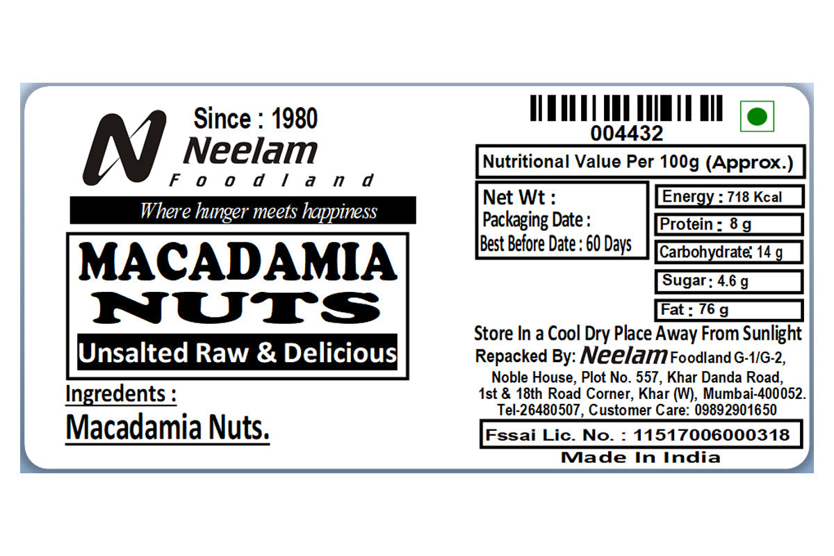 MACADAMIA NUTS