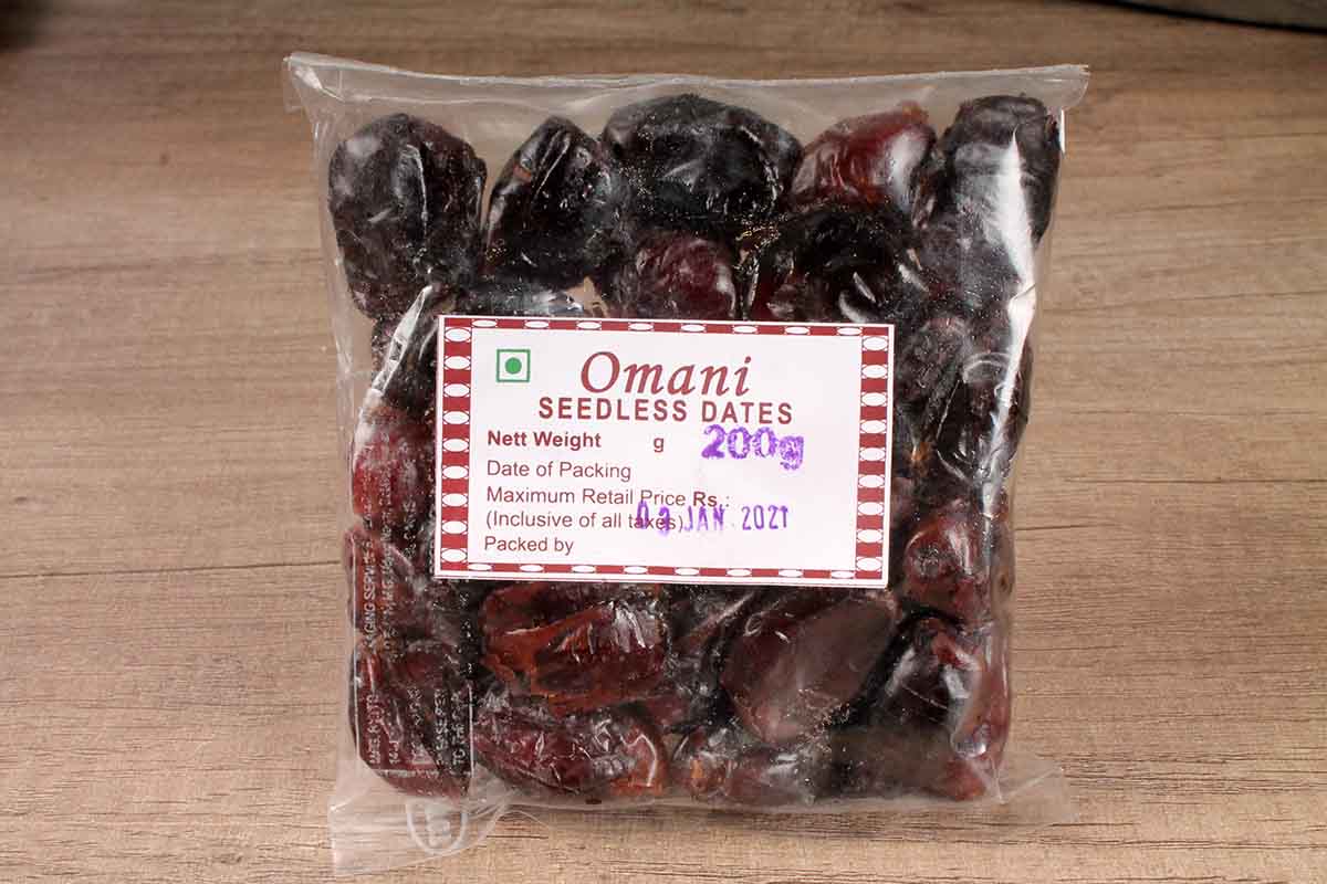 OMANI SEEDLESS DATES 200 GM