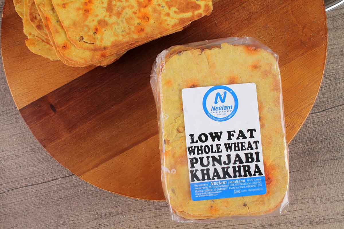 WHOLE WHEAT PUNJABI KHAKHRA 200 GM