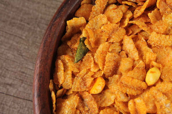 ROASTED WHEAT FLAKES CHIVDA 200 GM