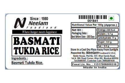 BASMATI TUKDA RICE 1 KG