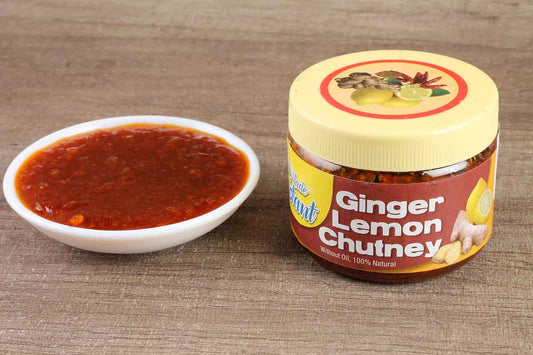 GINGER LEMON CHUTNEY