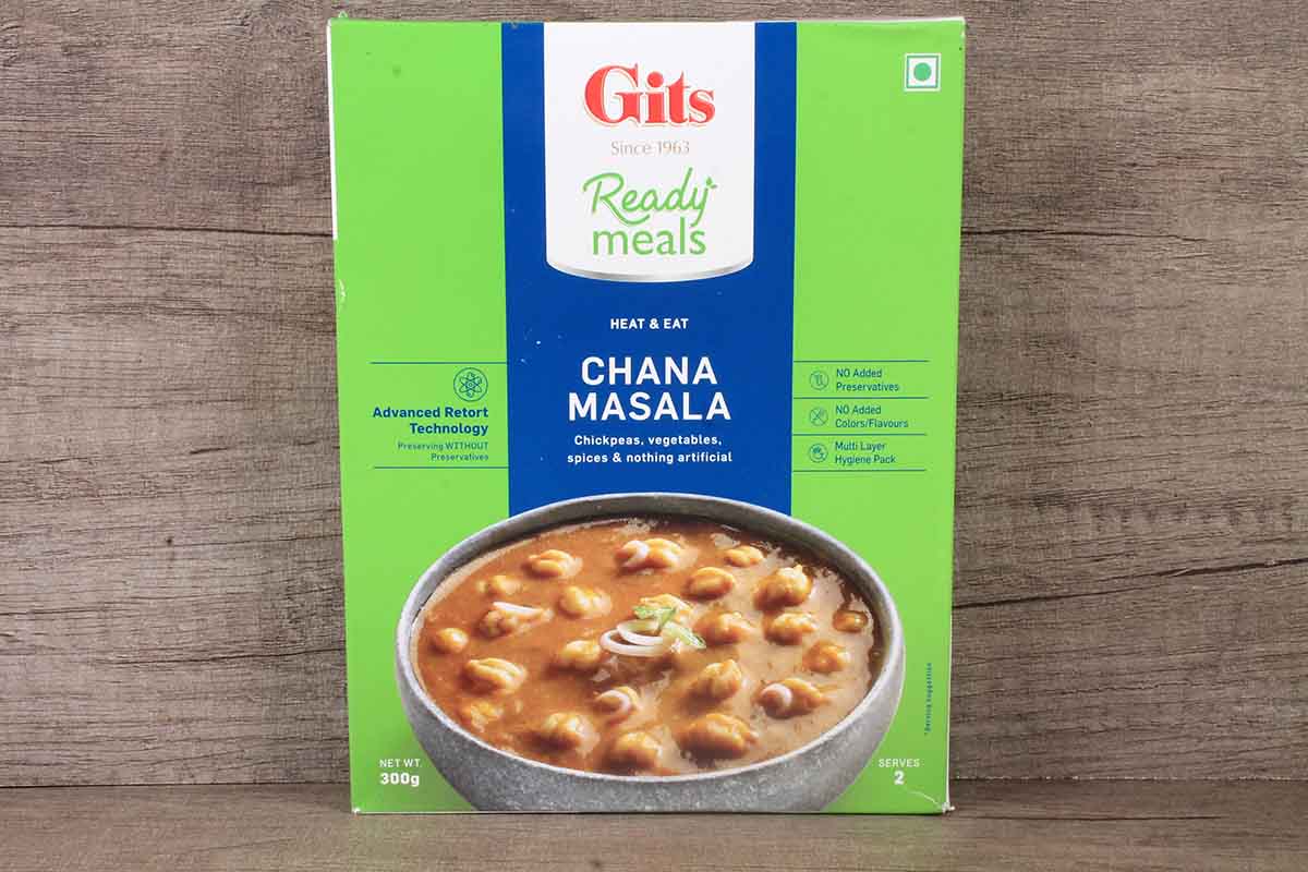 GITS CHANA MASALA READY MEALS 300 GM