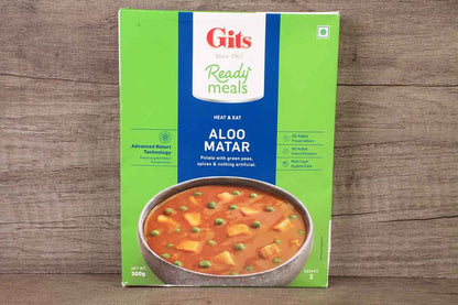 GITS ALOO MATAR READY MEALS 300 GM