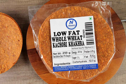 LOW FAT WHOLE WHET KACHORI KHAKHRA