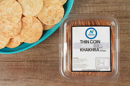 THIN COIN SADA KHAKHRA 200 GM