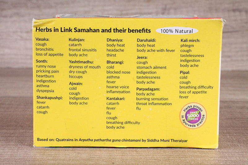 SAMAHAN 100% HERBAL TEA 50 SACHETS