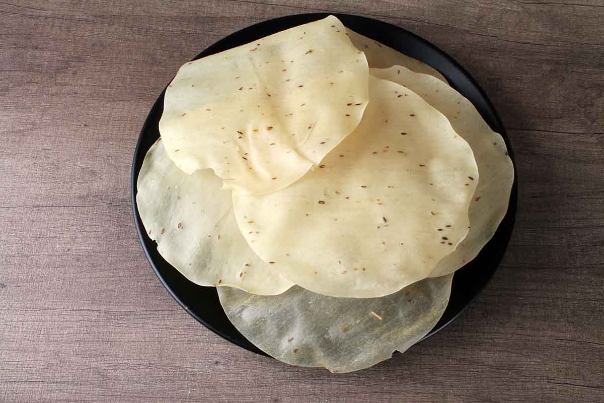 RICE PAPAD JEERA 200 GM