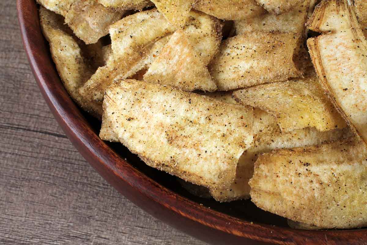 SALT FREE BANANA CHIPS BLACK PEPPER 200 GM