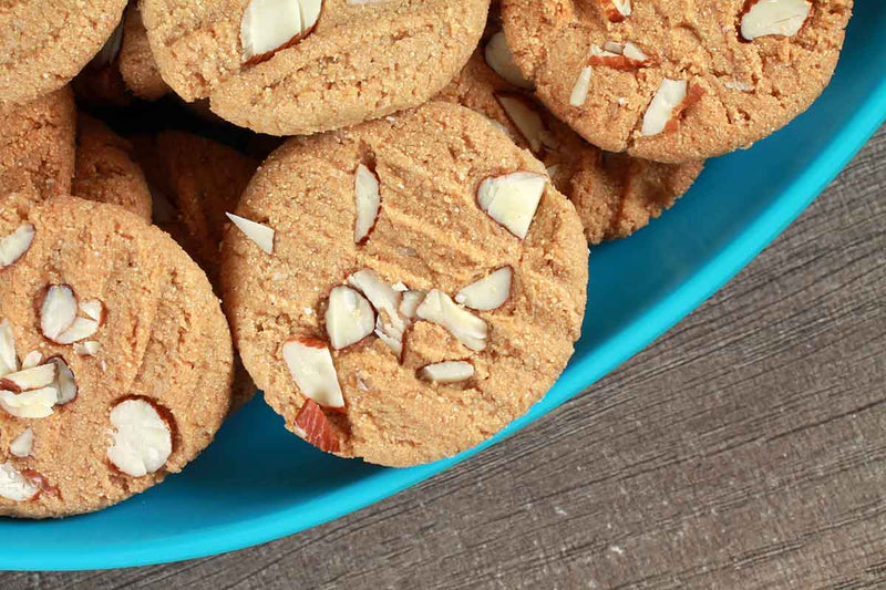 ALMOND RAJGIRA COOKIES 400 GM