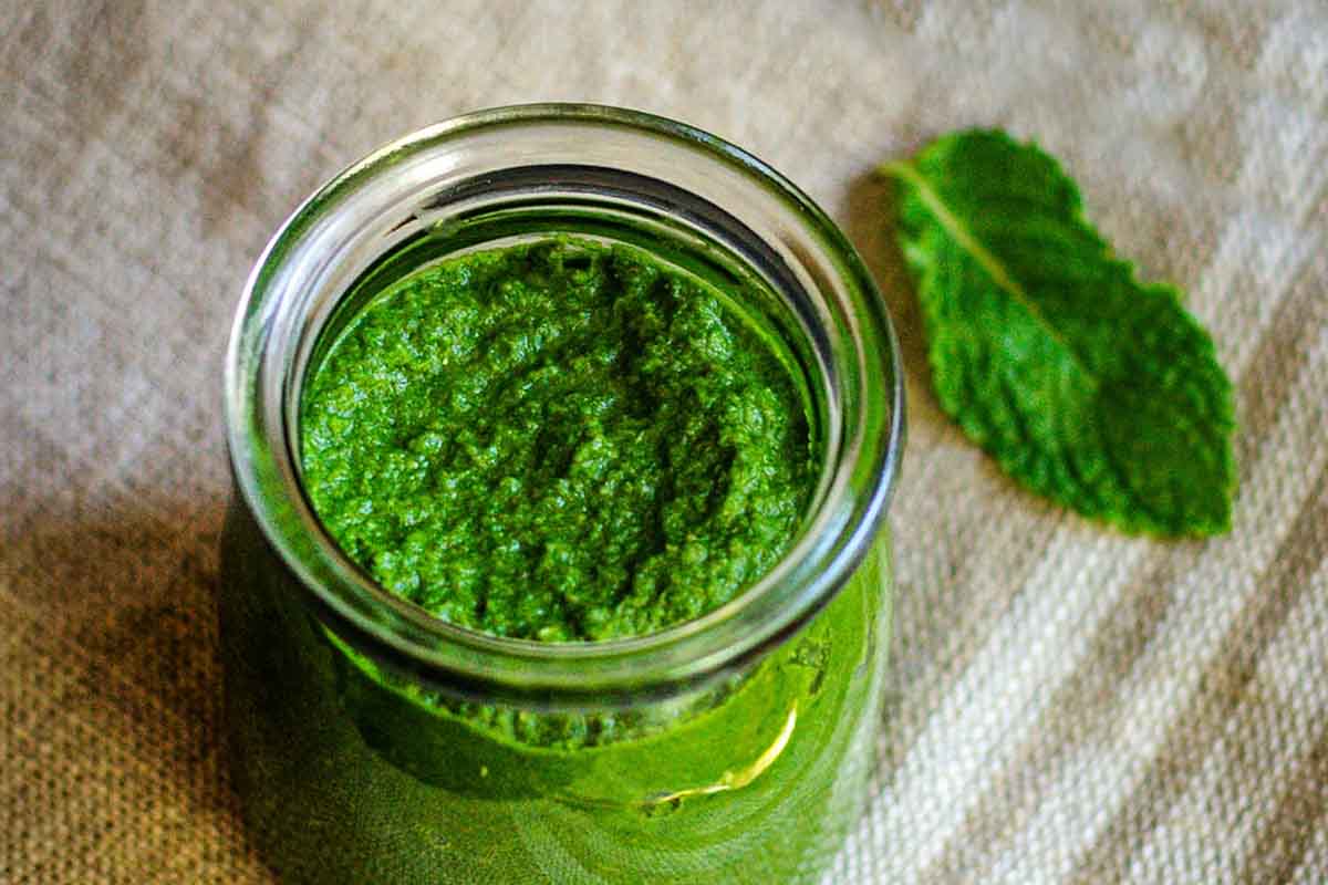 HOME MADE INSTANT GREEN CHUTNEY 200 ML