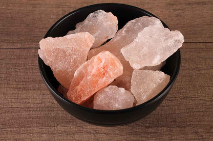 NATURAL HIMALAYAN WHOLE ROCK SALT PINK NAMAK