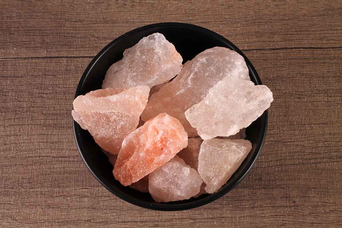 NATURAL HIMALAYAN WHOLE ROCK SALT PINK NAMAK