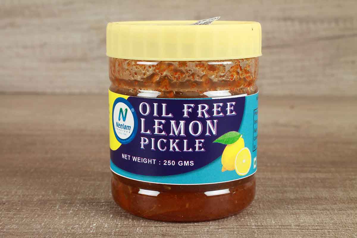 OIL FREE LEMON PICKLE 250 GM