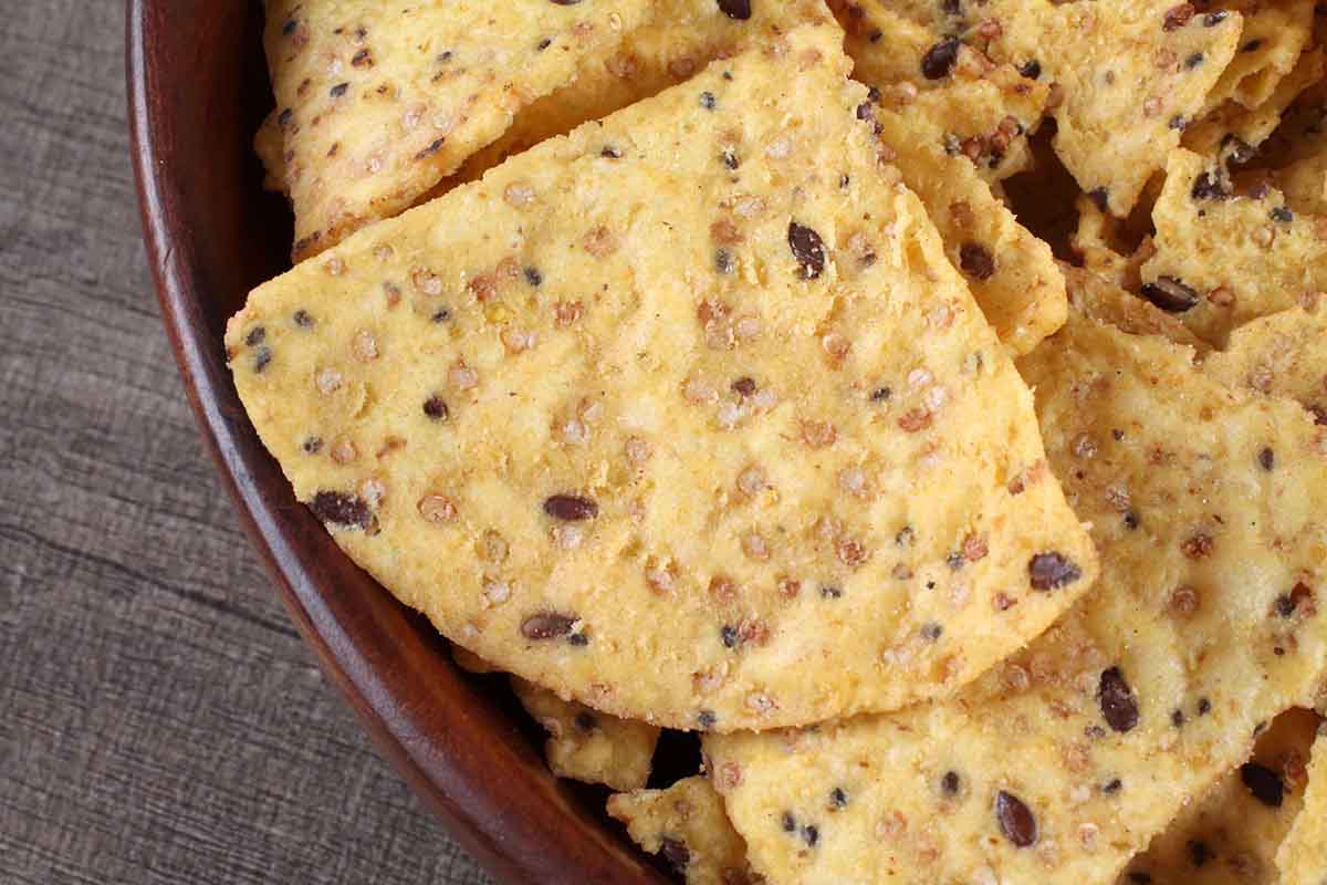 TORTILLA CHIPS QUINOA 120 GM