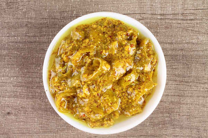 MUSTARD CHILLY PICKEL 250 GM