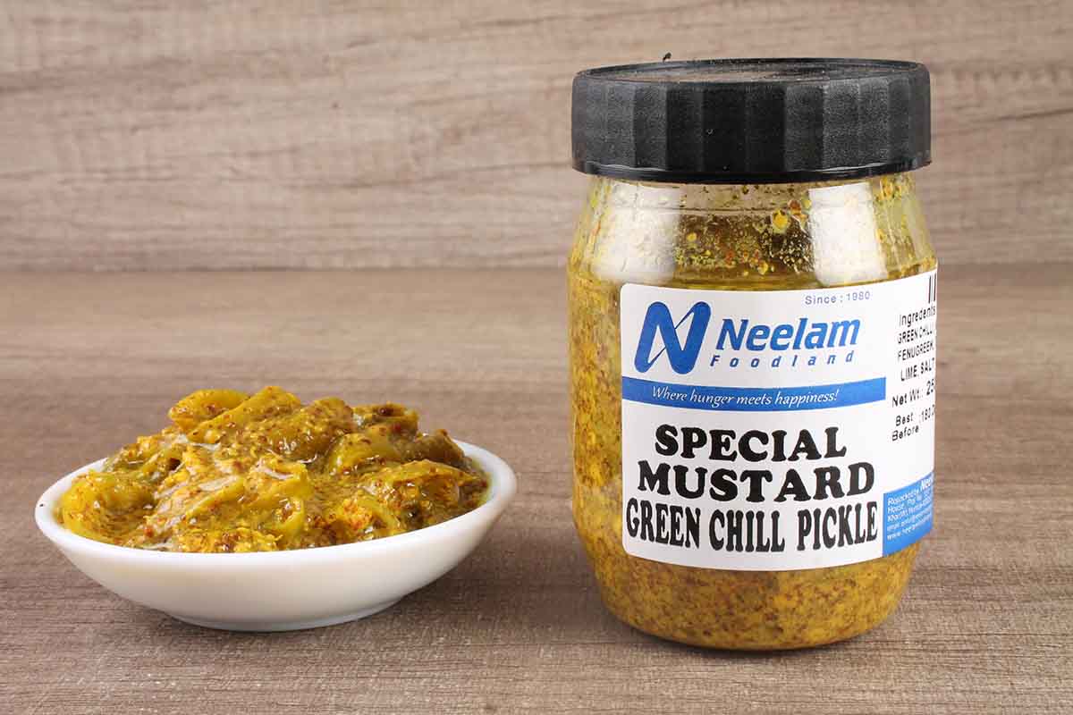 MUSTARD CHILLY PICKEL 250 GM